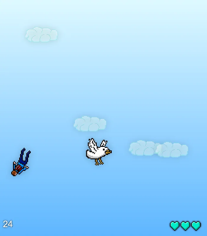 The game in its current state. Not exactly AAA